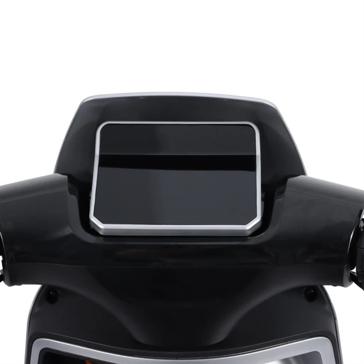 JOYKIE Electric Bike: 72V 20Ah 45km/h Streamlined Design Digital Display Spacious Seat 91kg Front And Rear Brakes Stylish Silver Black Look