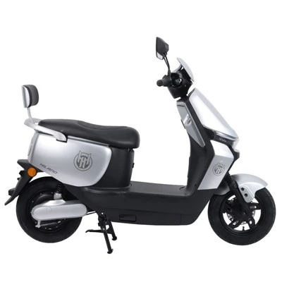 Joykie Electric Bike: 72V 20Ah 45km/h Εξορτασνεμένο σχεδιασμό Ψηφιακή οθόνη Ευρύχωρο κάθισμα 91kg εμπρός και πίσω φρένα κομψό ασημένιο μαύρο βλέμμα