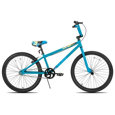 Joykie Hiland 24 26 ίντσα BMX Bike for για ποδήλατα εφήβων και ενήλικα ποδήλατα, αρχάριος - επίπεδο BMX σε προχωρημένους αναβάτες με 2 μανταλάκια, ποδήλατα για άνδρες και γυναίκες, πολλαπλά χρώματα, πολλαπλά χρώματα